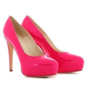 Brian Atwood Hot Pink Maniac Pumps